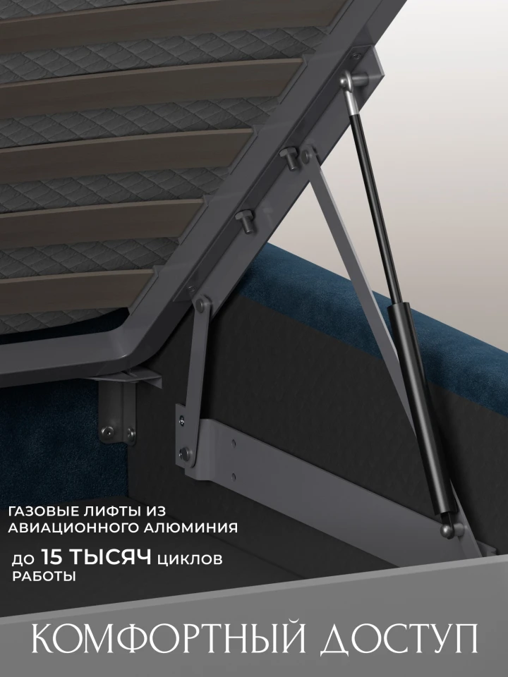 Кровать двуспальная Лига-133 (180)