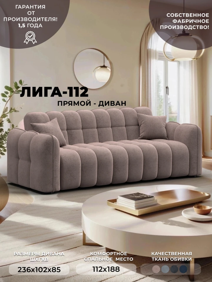 Диван-книжка Лига-112