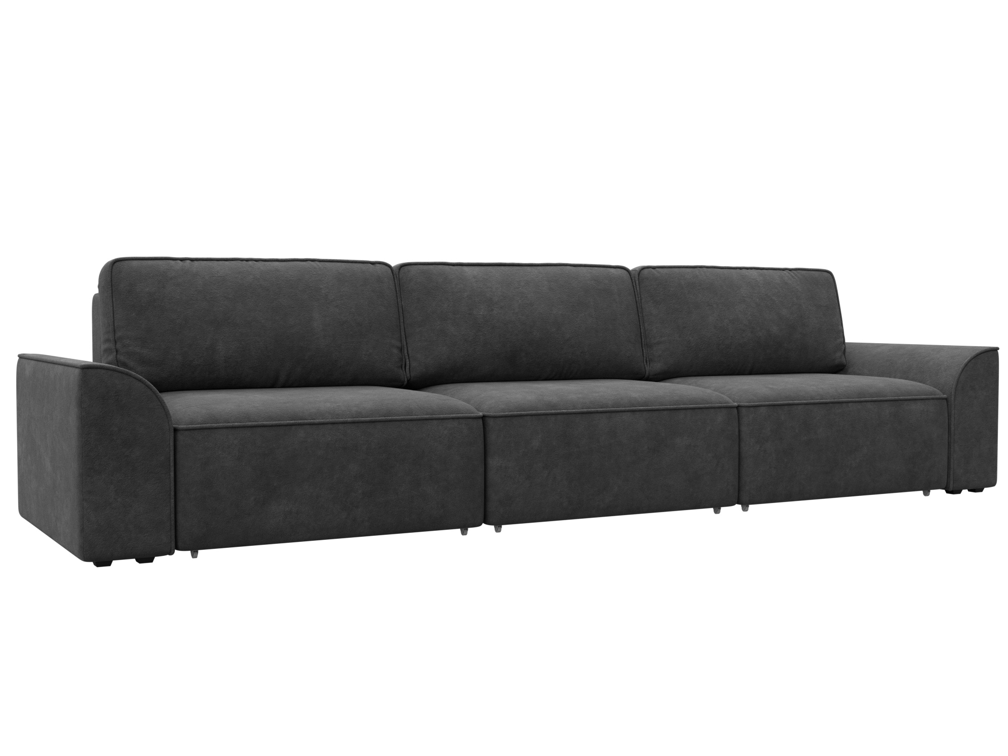 Диван прямой Лига-048 НПБ Лонг (brut 16 темно-серый) Диван прямой Лига-048 НПБ Лонг (brut 16 темно-серый)