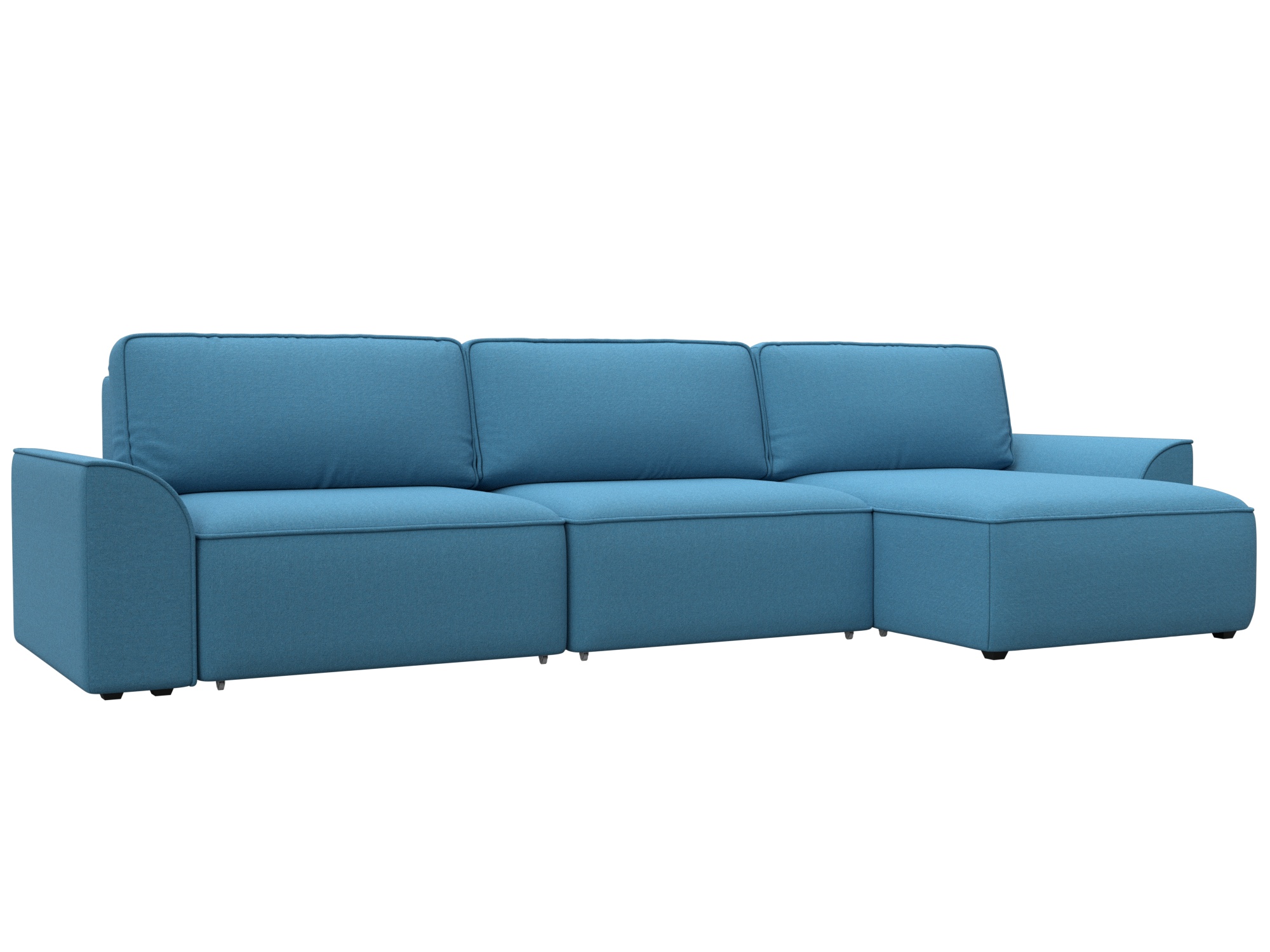 Диван угловой Лига-048 НПБ лонг (амур 10 голубой) Диван угловой Лига-048 НПБ лонг (амур 10 голубой)