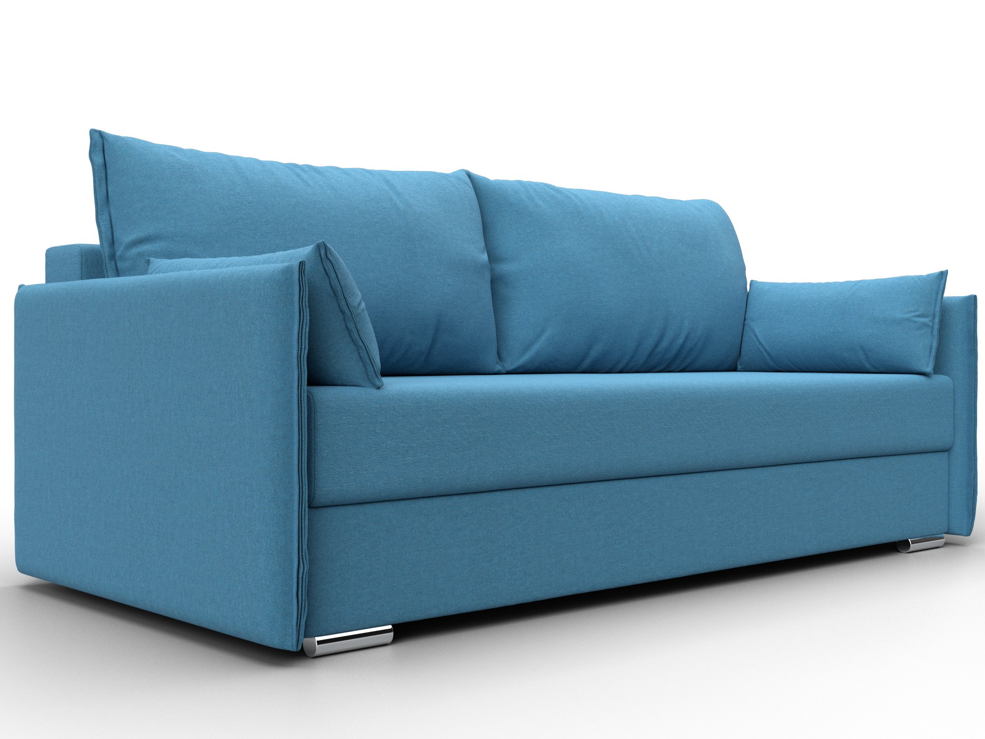 Диван прямой Сайгон (амур 10 голубой)