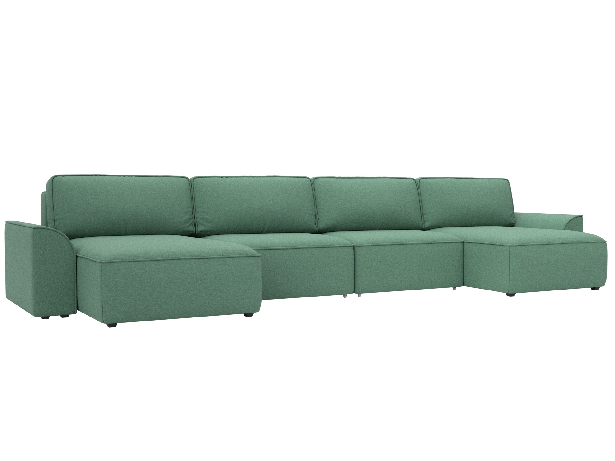 Диван П-образный Лига-048 НПБ лонг (амур 11 зеленый) Диван П-образный Лига-048 НПБ лонг (амур 11 зеленый)