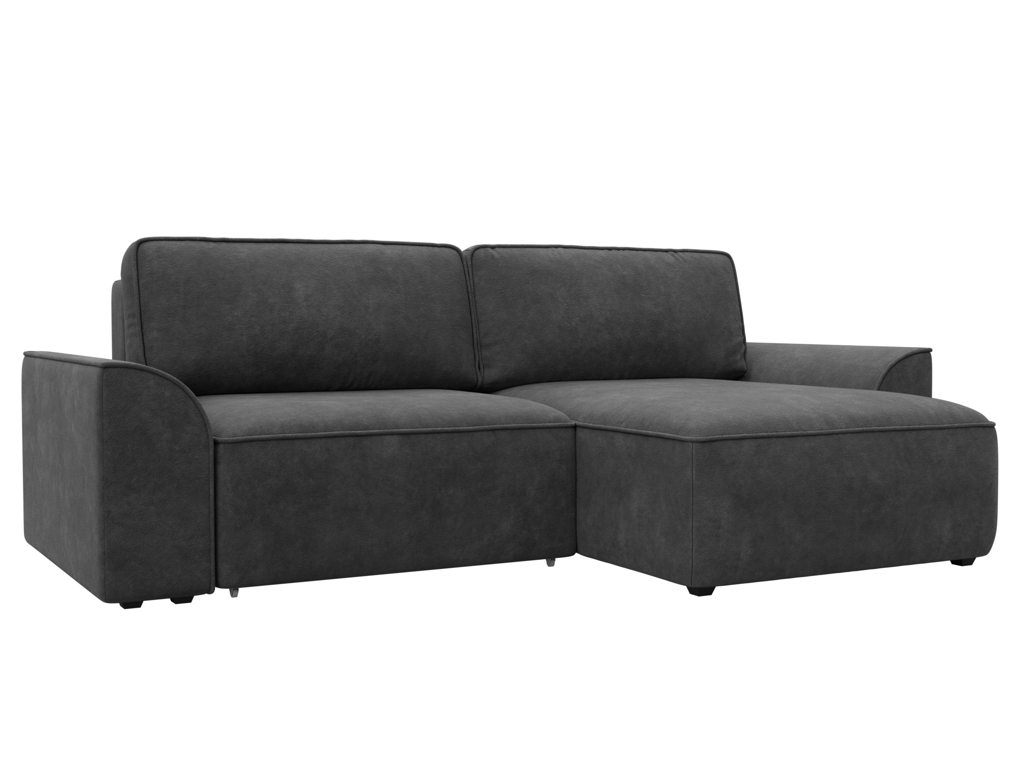 Диван угловой Лига-048 НПБ (brut 16 темно-серый) Диван угловой Лига-048 НПБ (brut 16 темно-серый)