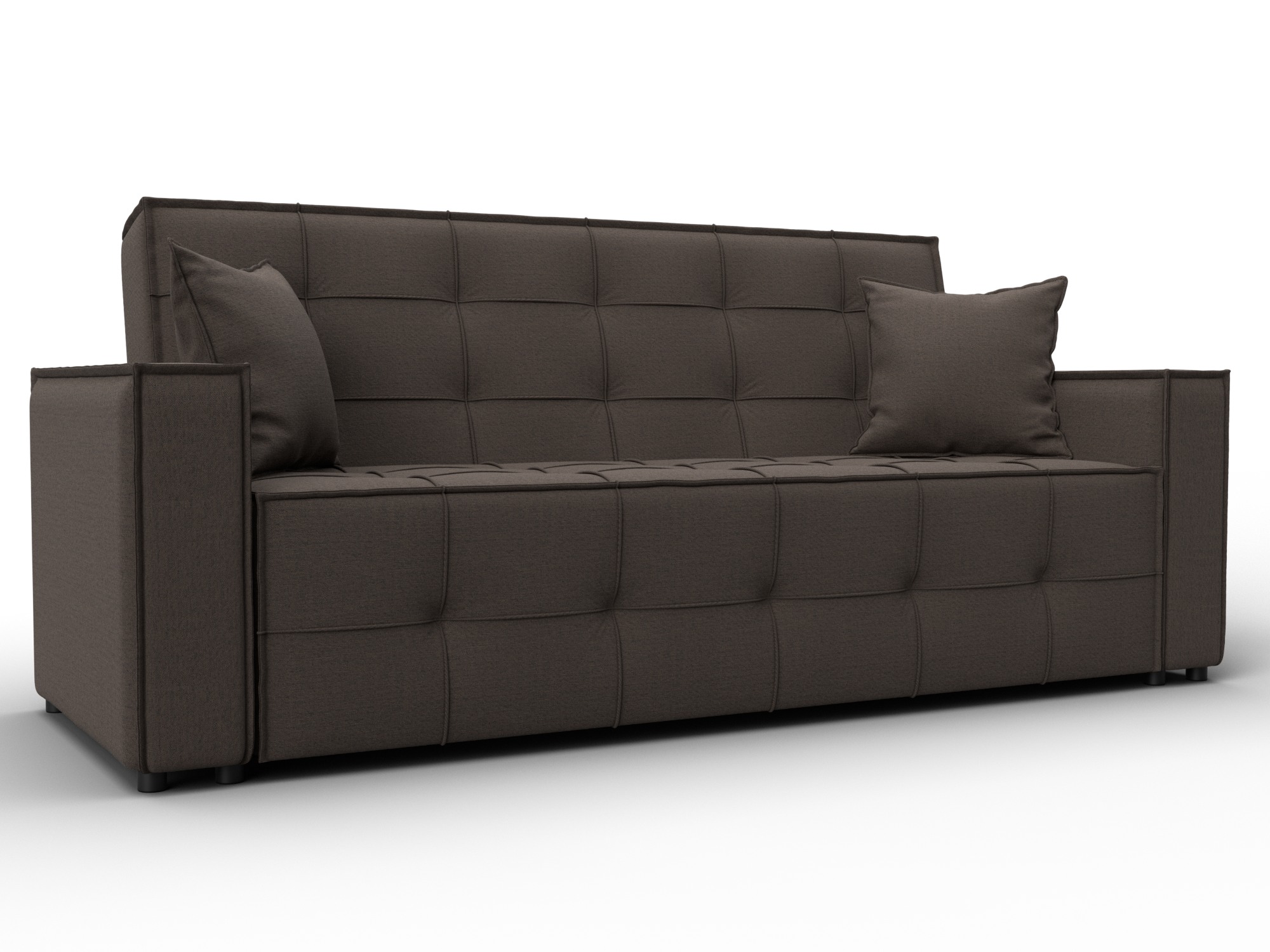 Диван-книжка Лига-067 (амур 05 коричневый)