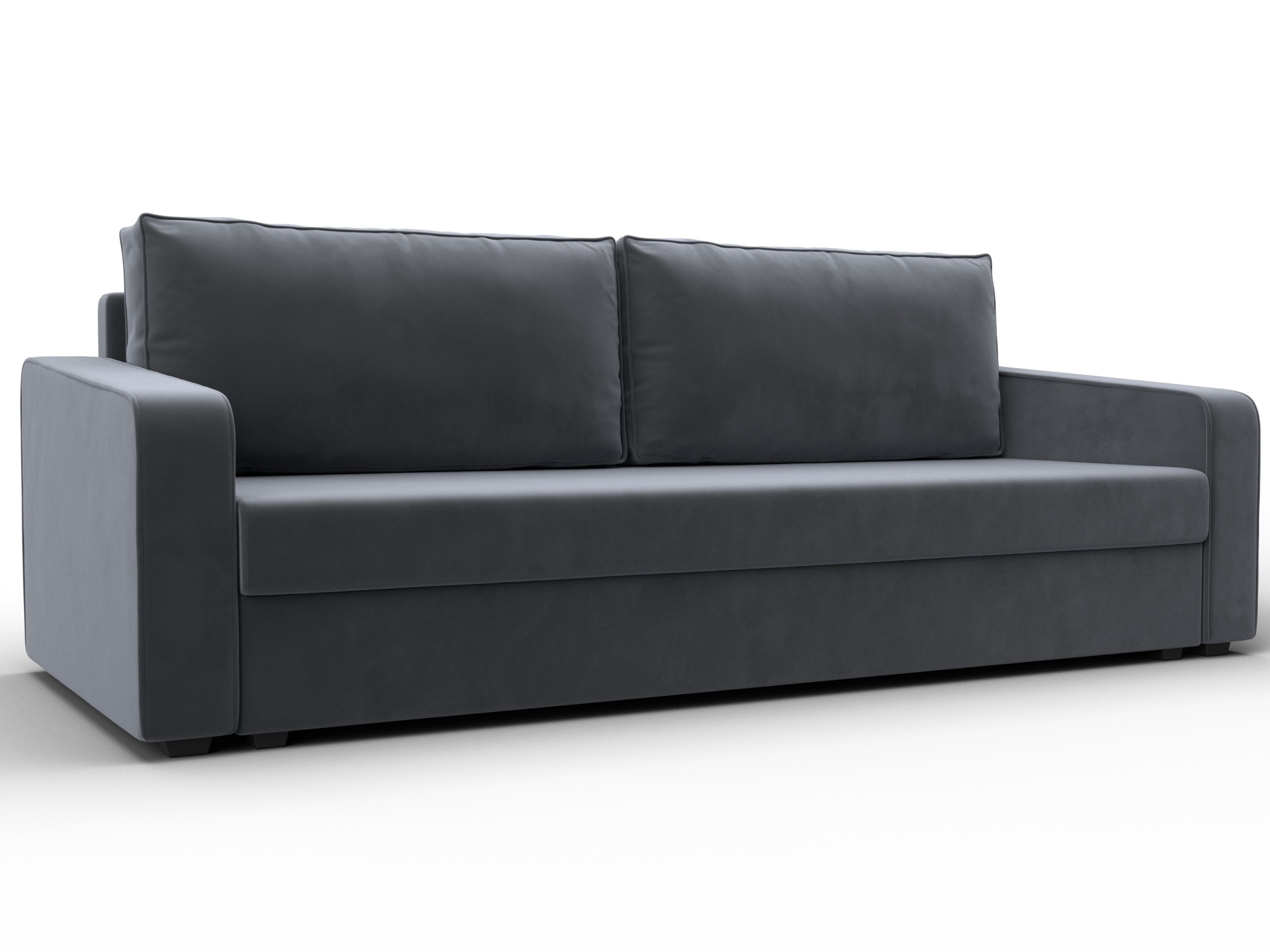 Диван прямой Лига-009 (серый)