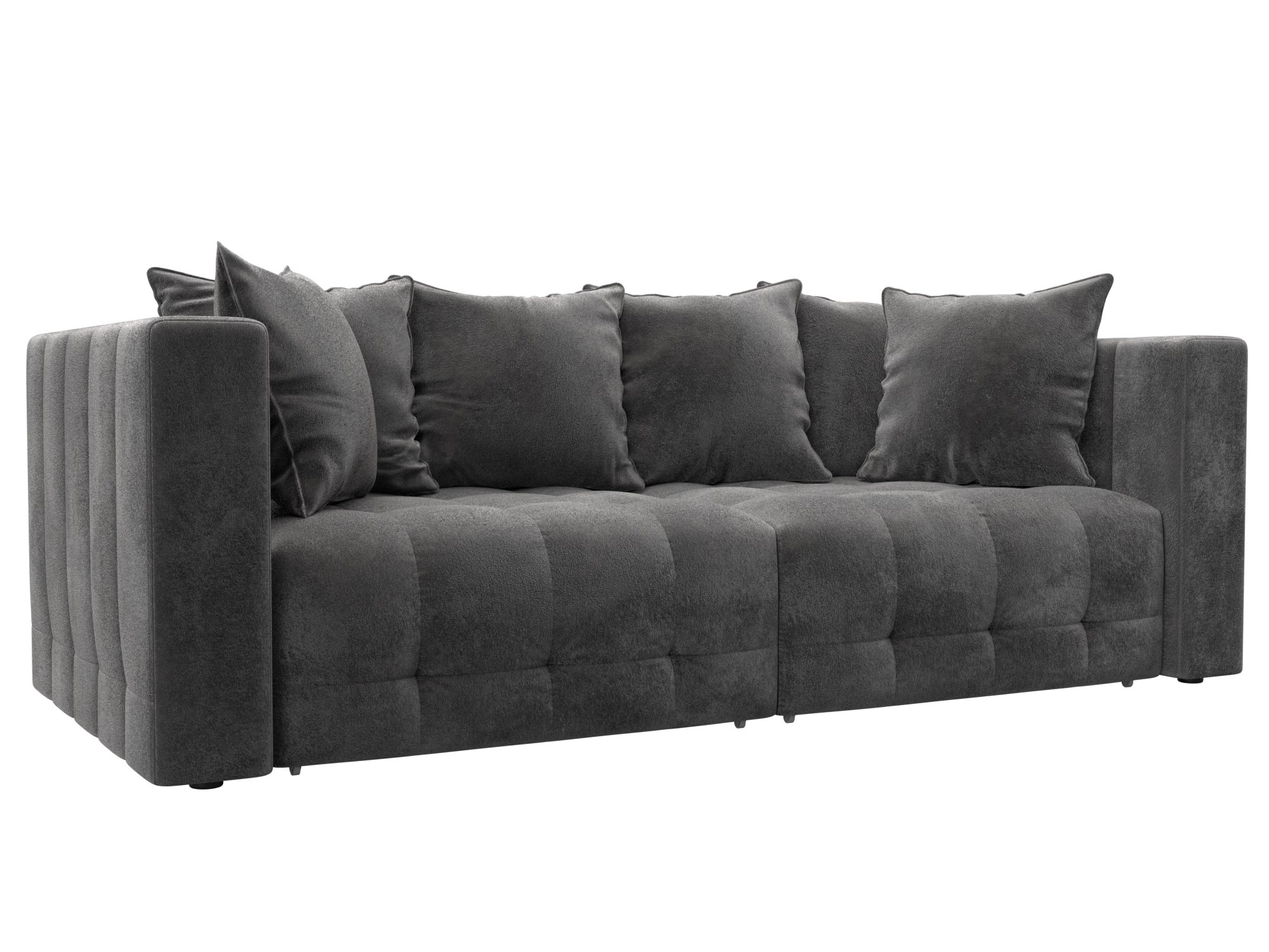 Диван прямой Лига-052 НПБ (tower 10 серый) Диван прямой Лига-052 НПБ (tower 10 серый)