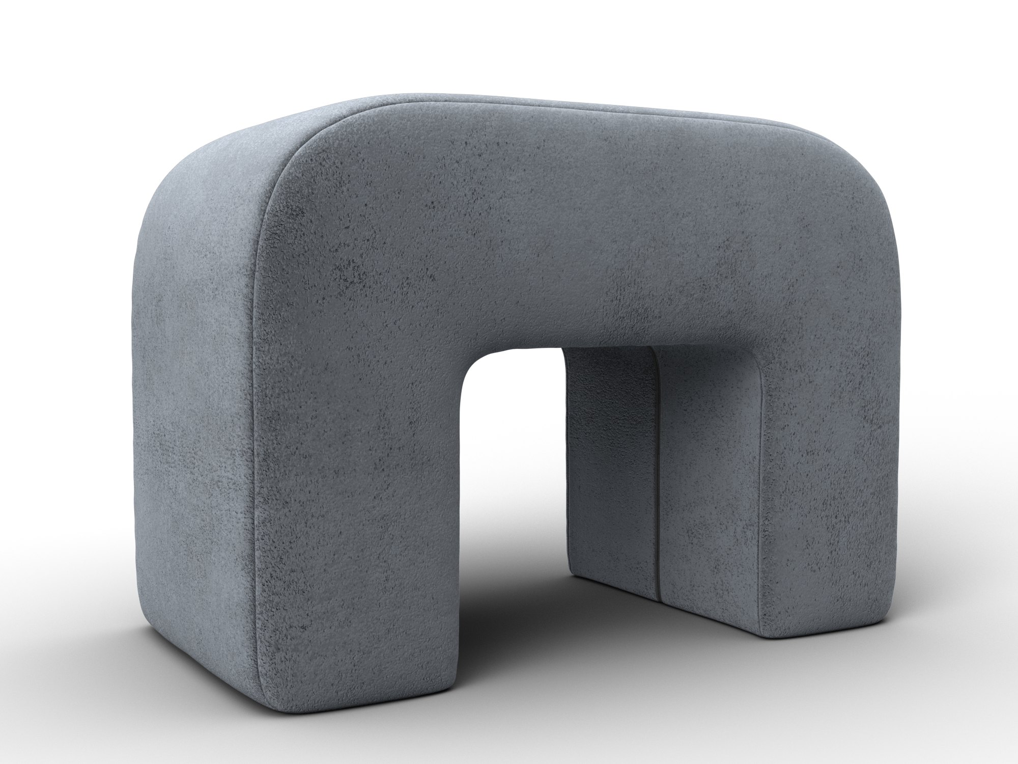 Пуф 008 (tower 10 серый)