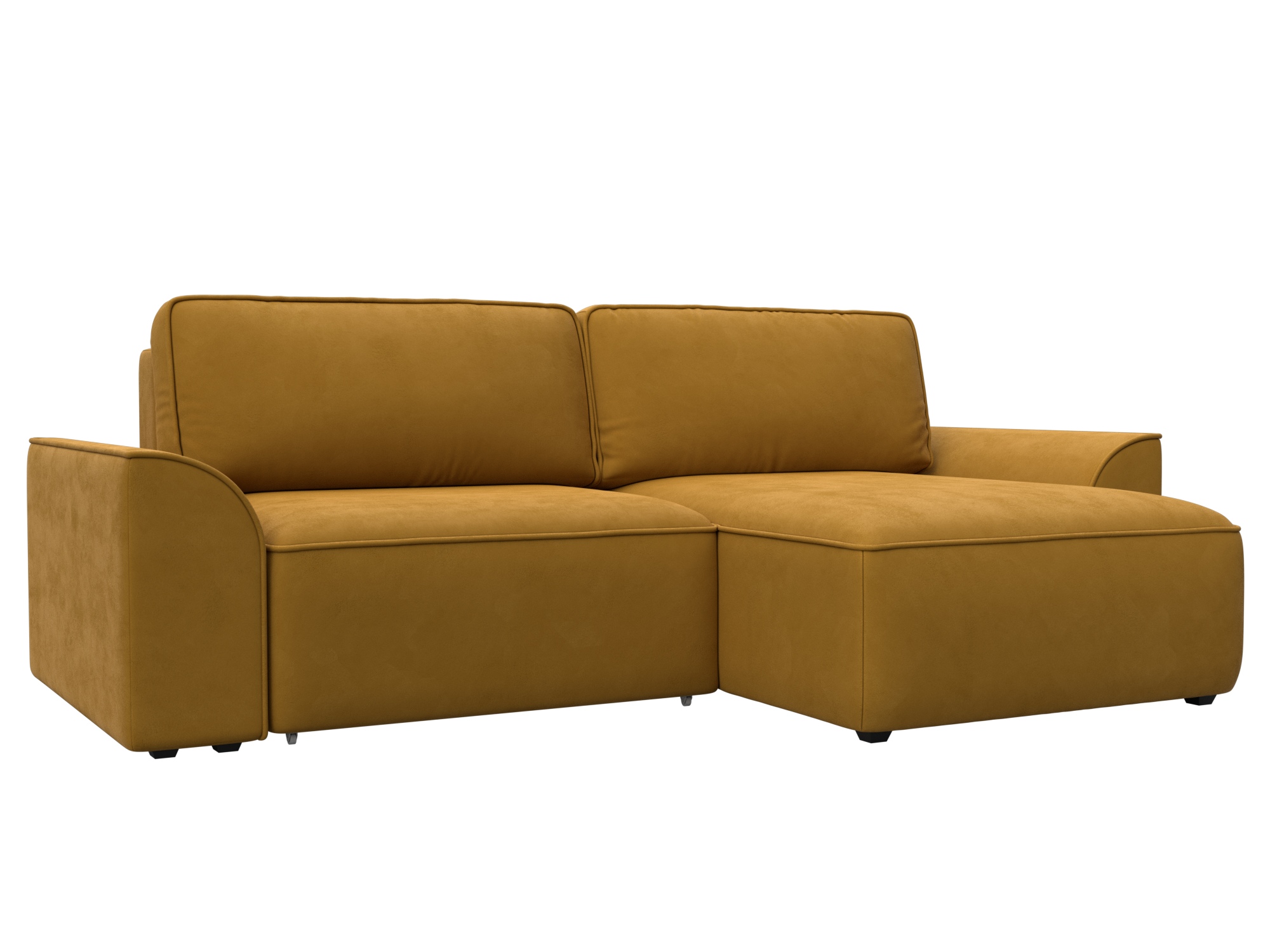 Диван угловой Лига-048 НПБ (brut 10 желтый) Диван угловой Лига-048 НПБ (brut 10 желтый)