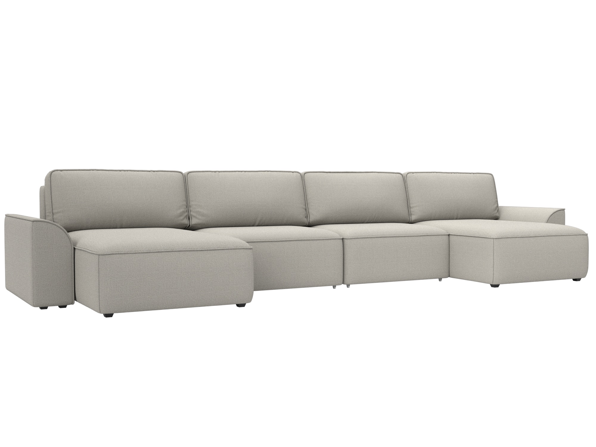 Диван П-образный Лига-048 НПБ лонг (амур 02 бежевый) Диван П-образный Лига-048 НПБ лонг (амур 02 бежевый)