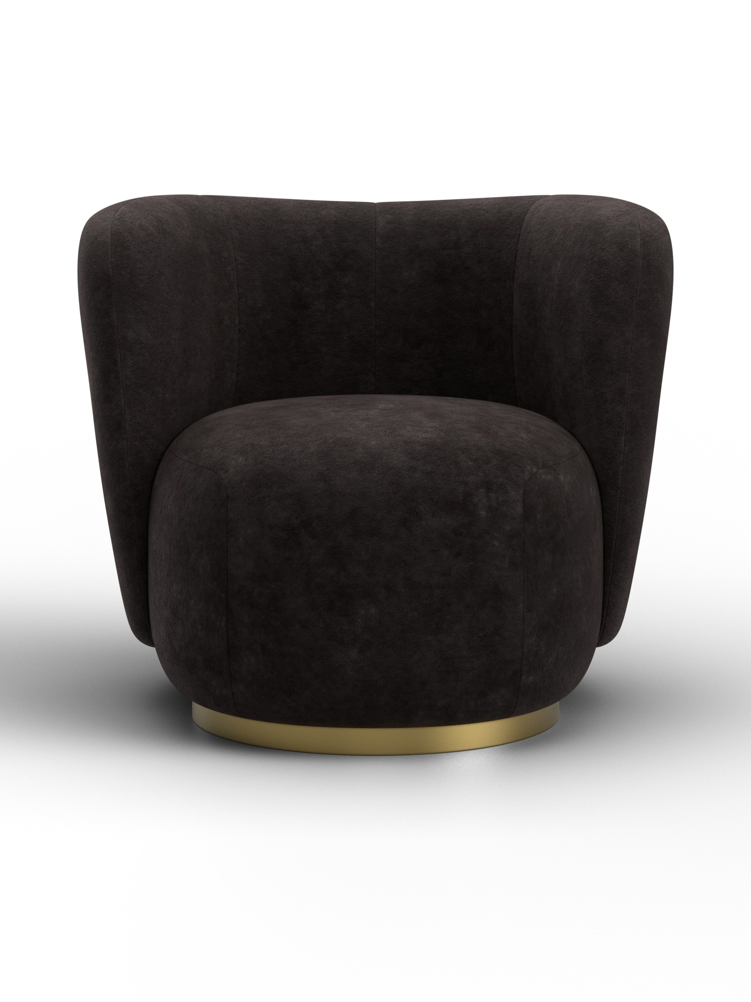 Кресло Лига-072 (brut 17 коричневый)