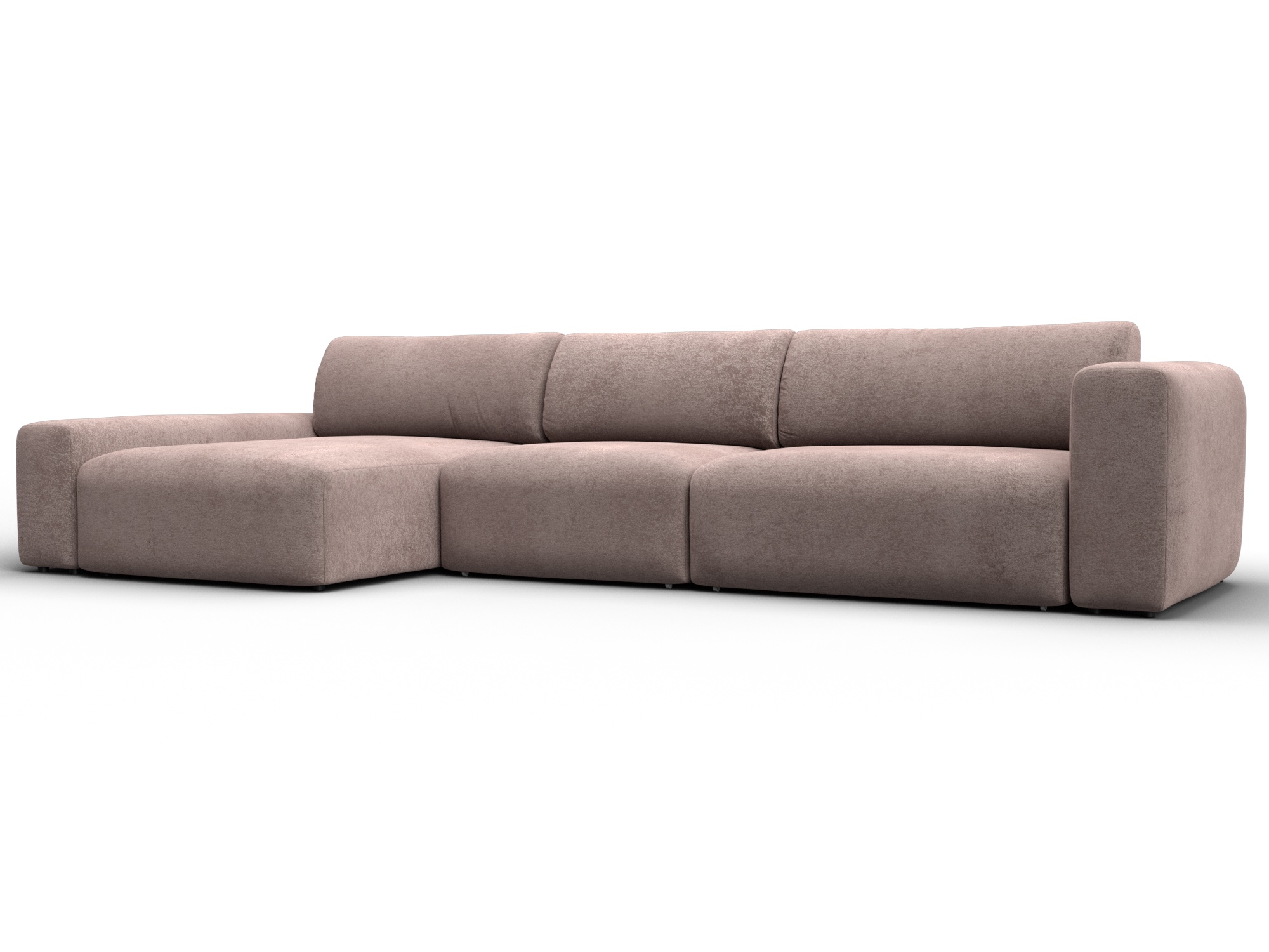 Диван угловой Лига-066 НПБ Лонг угол левый фото в интернет-магазине Лига Диванов