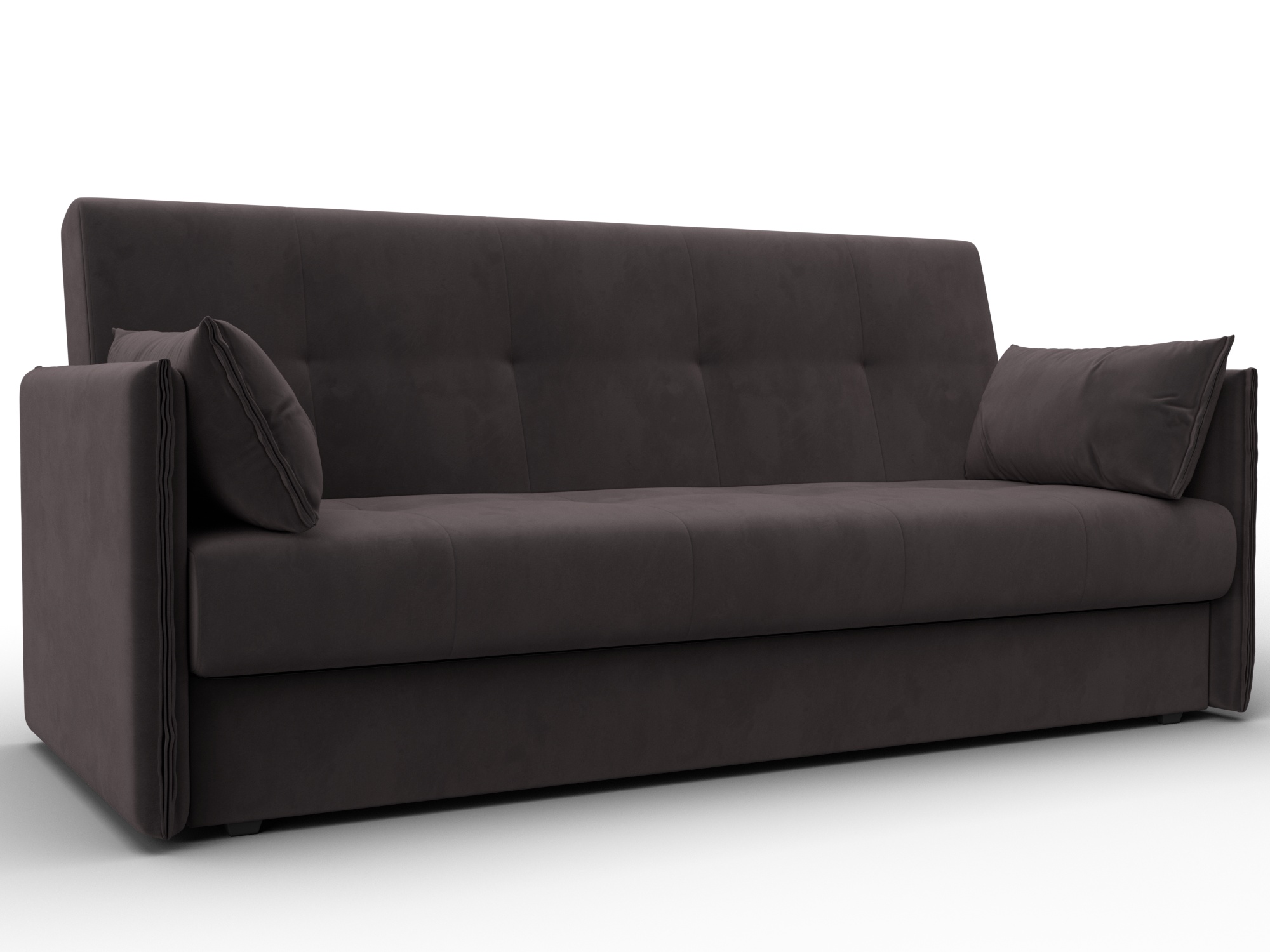 Диван-книжка Лига-018 (коричневый)