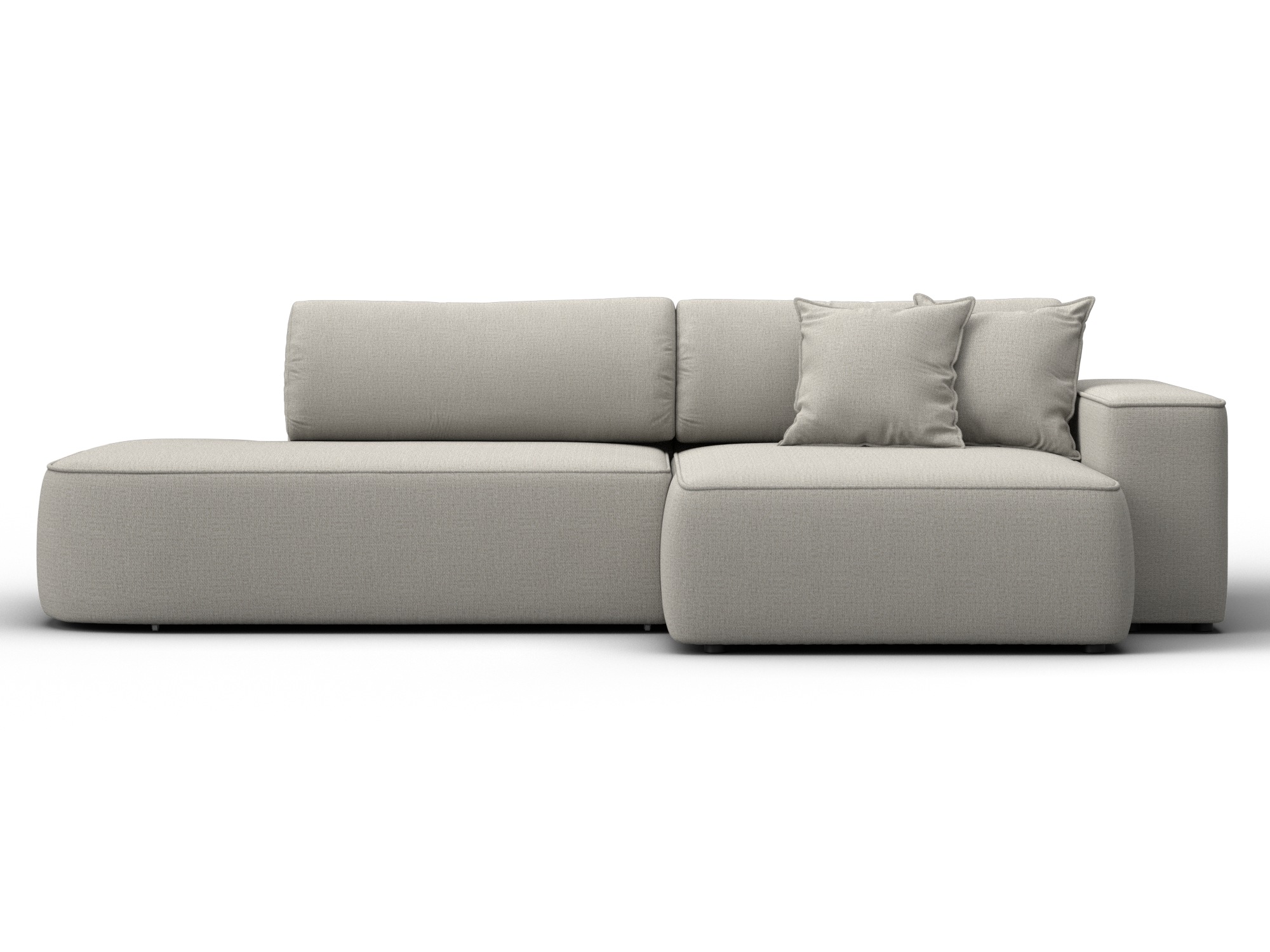 Диван угловой Лига-065 БП угол правый (амур 02 бежевый) Диван угловой Лига-065 БП угол правый (амур 02 бежевый)