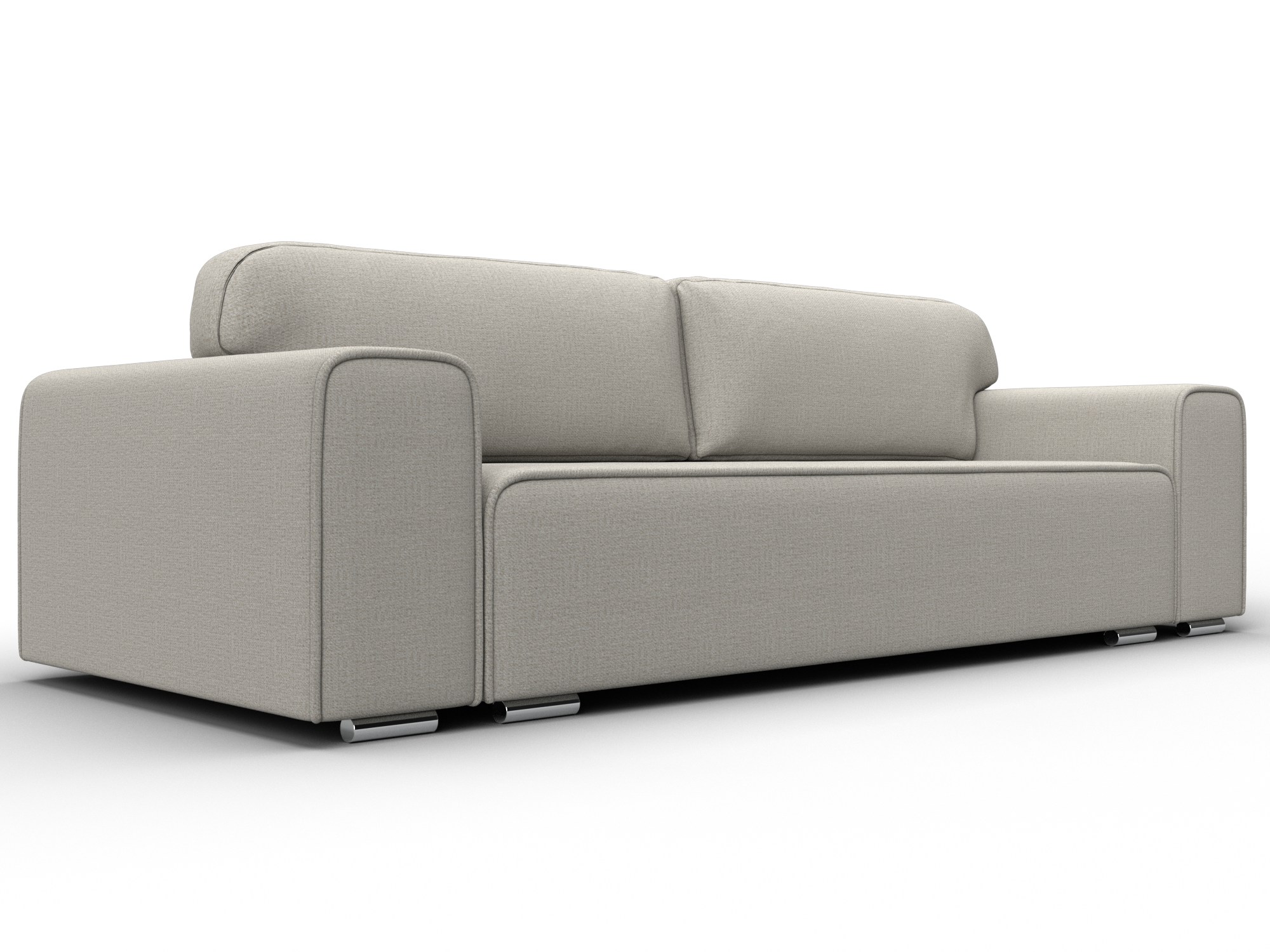 Диван прямой Лига-029 (амур 02 бежевый)