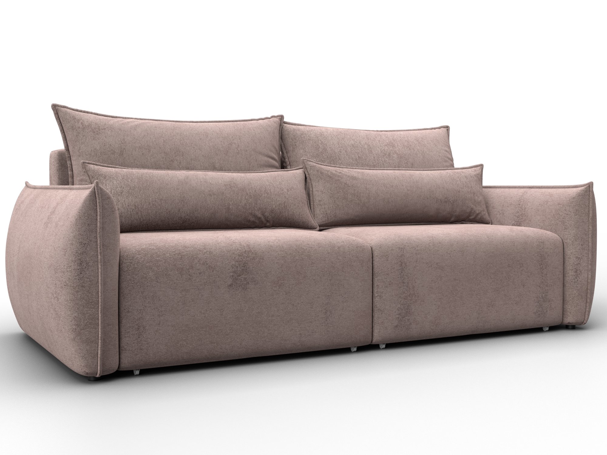 Диван прямой Лига-051 НПБ (tower 05 бежевый)