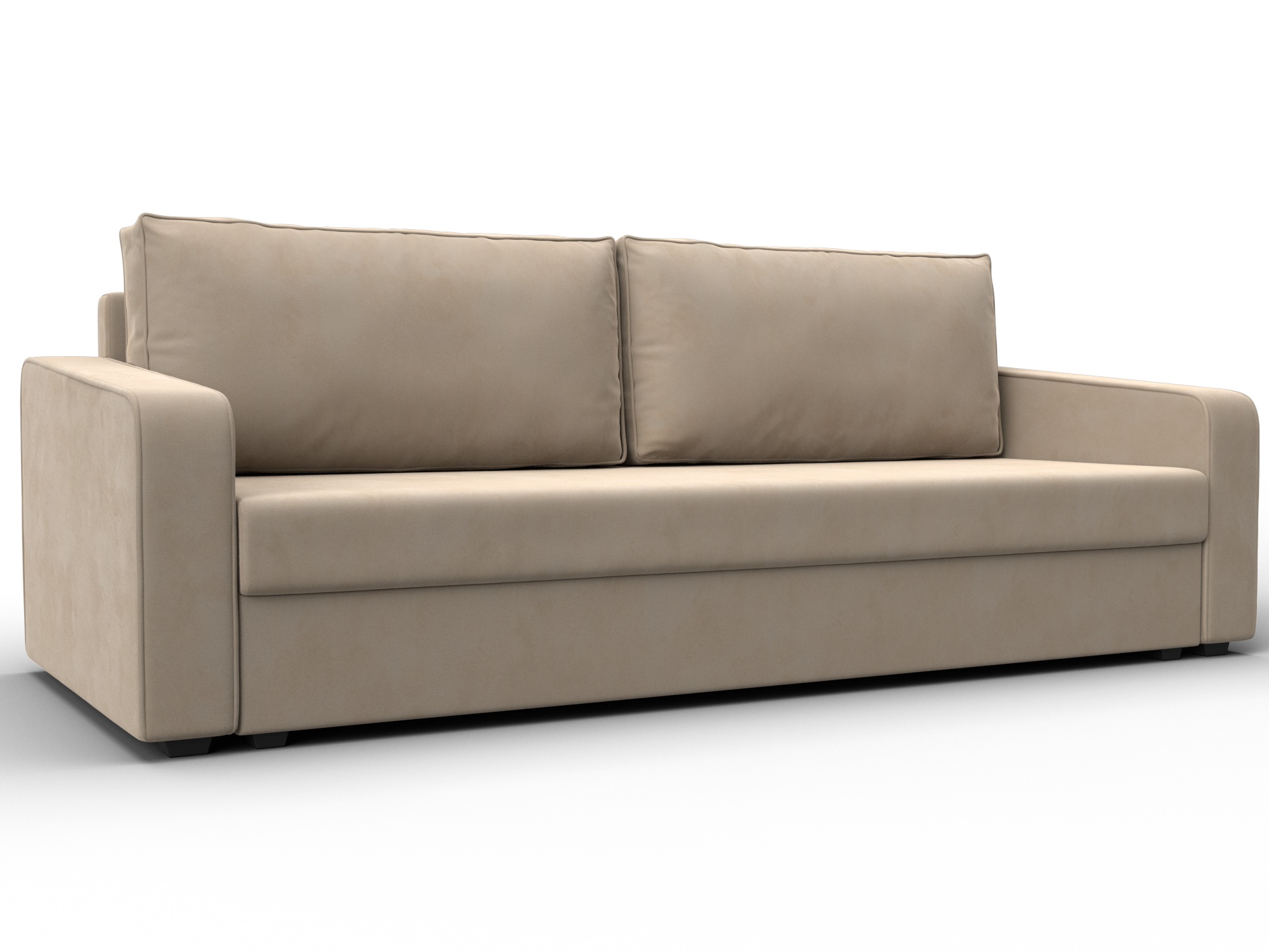 Диван прямой Лига-009 (бежевый)