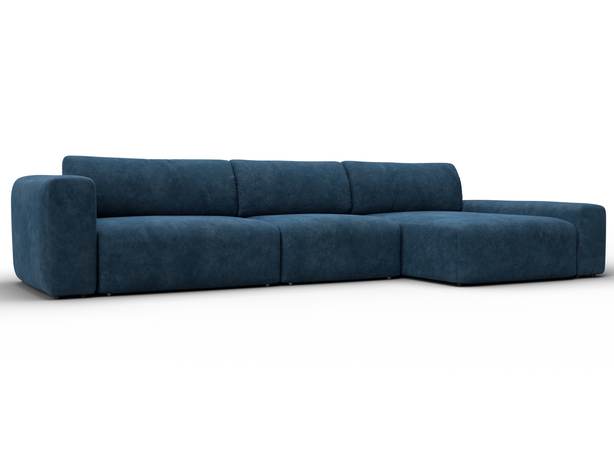 Диван угловой Лига-066 НПБ Лонг угол правый фото в интернет-магазине Лига Диванов