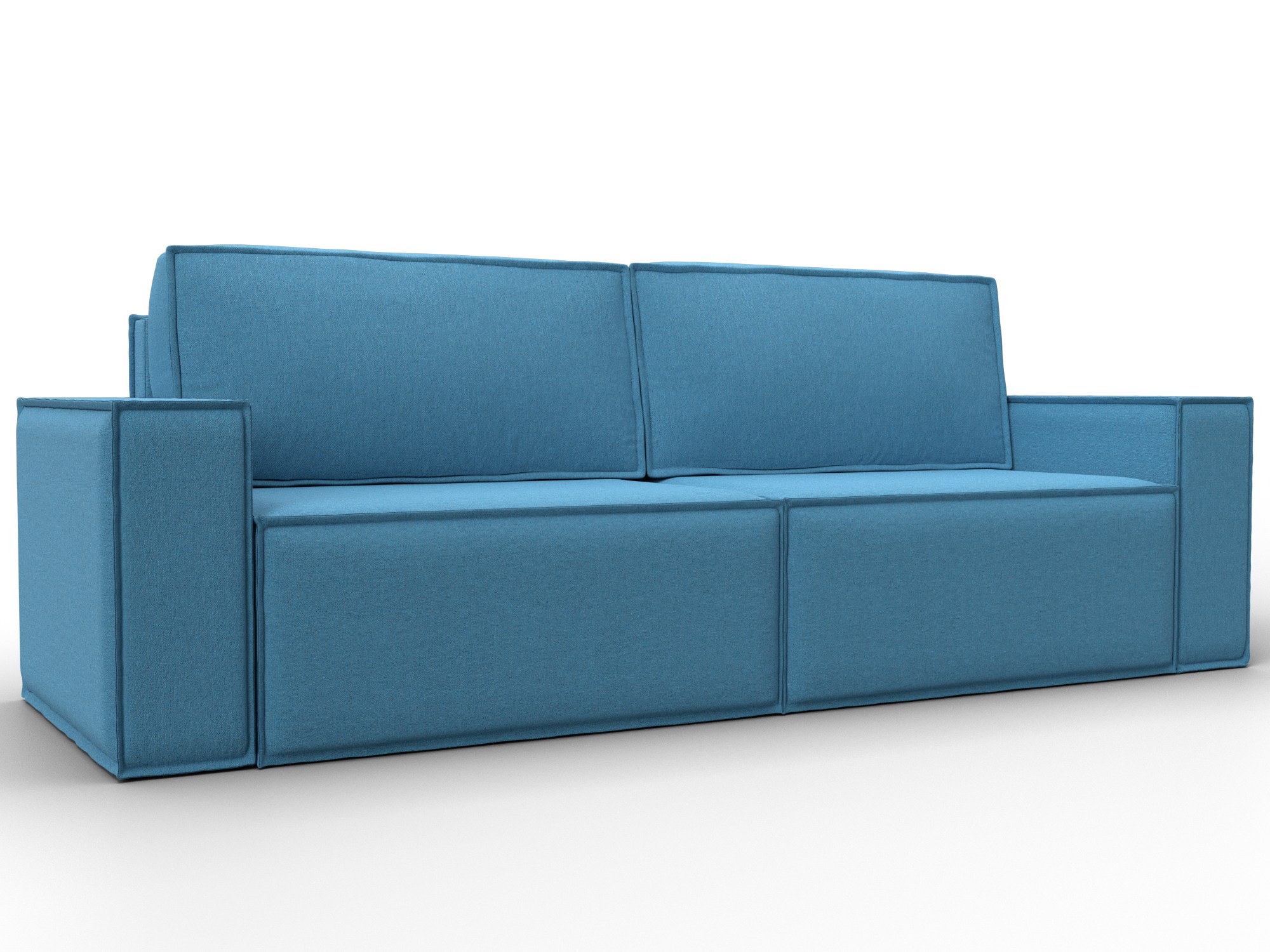 Диван прямой Куба Лайт (амур 10 голубой) Диван прямой Куба Лайт (амур 10 голубой)