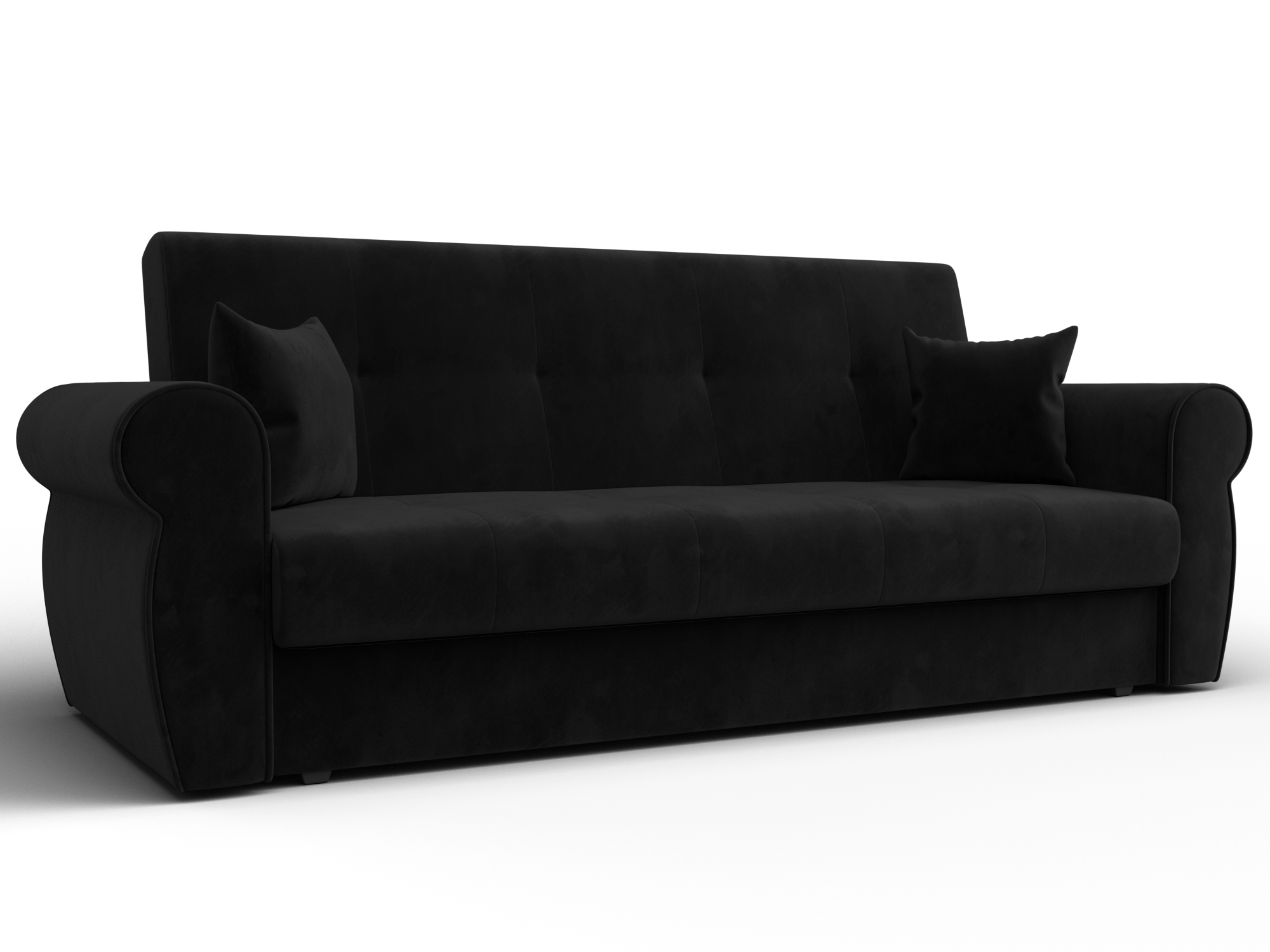 Диван-книжка Лига-019 (черный)