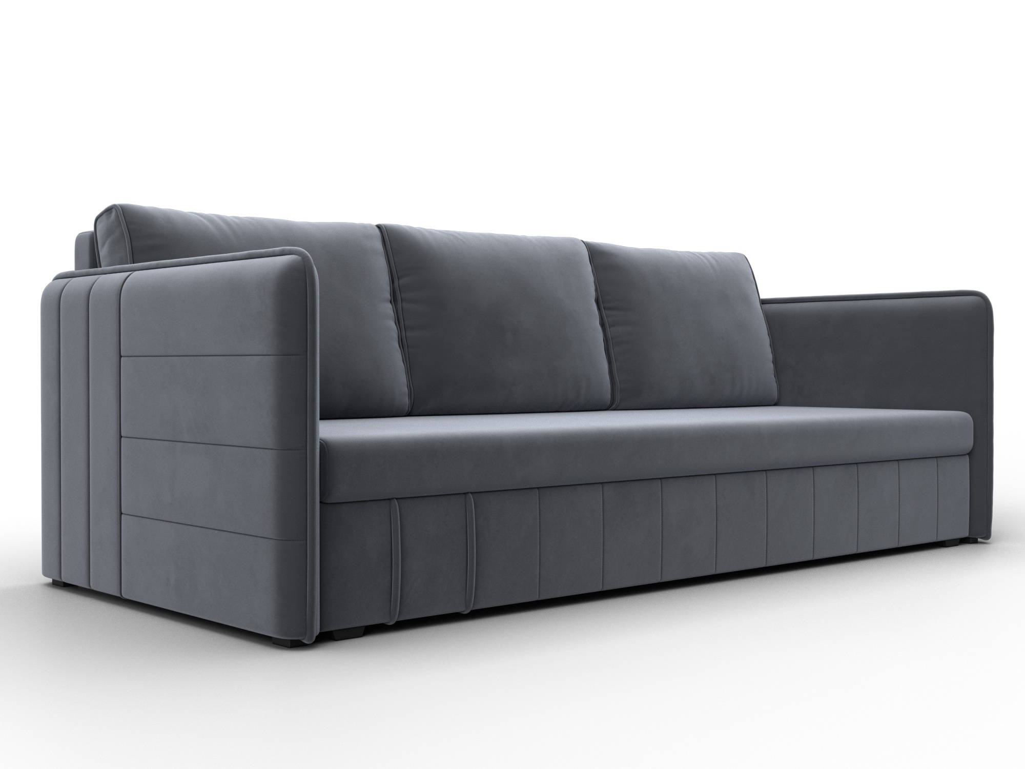 Диван прямой Слим (серый)