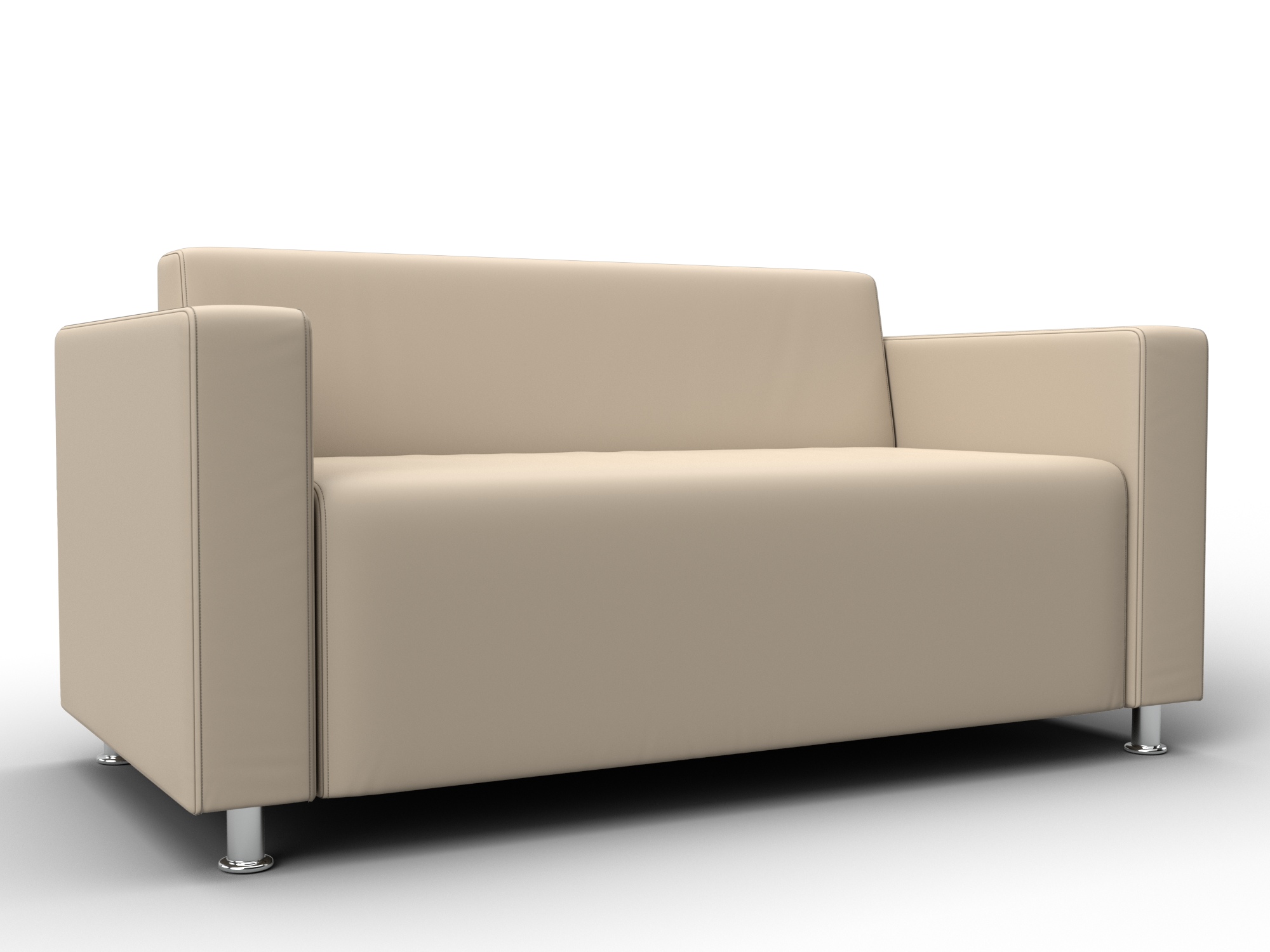 Диван прямой Лига-093 ВН (бежевый)