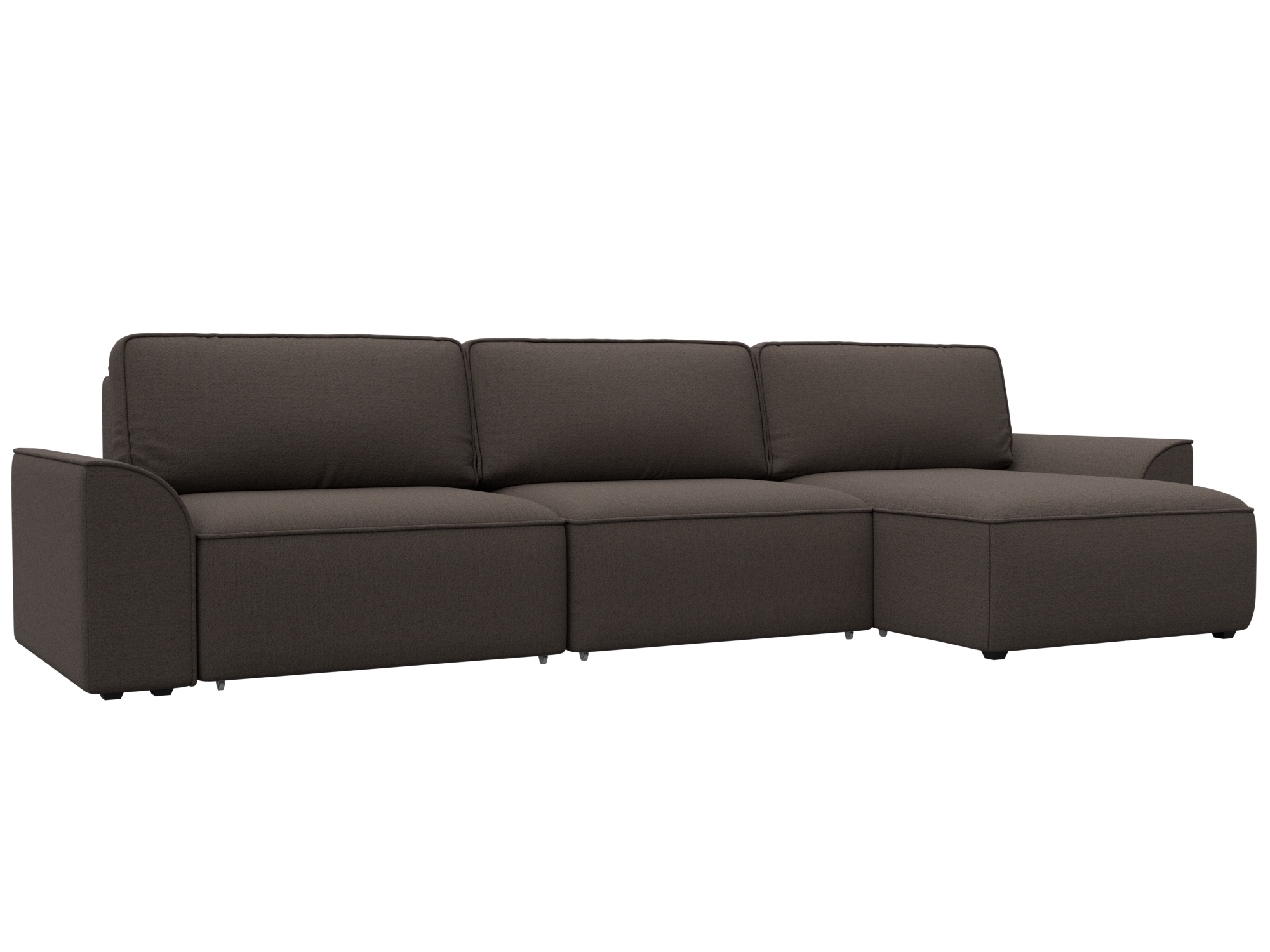 Диван угловой Лига-048 НПБ лонг (амур 05 коричневый) Диван угловой Лига-048 НПБ лонг (амур 05 коричневый)