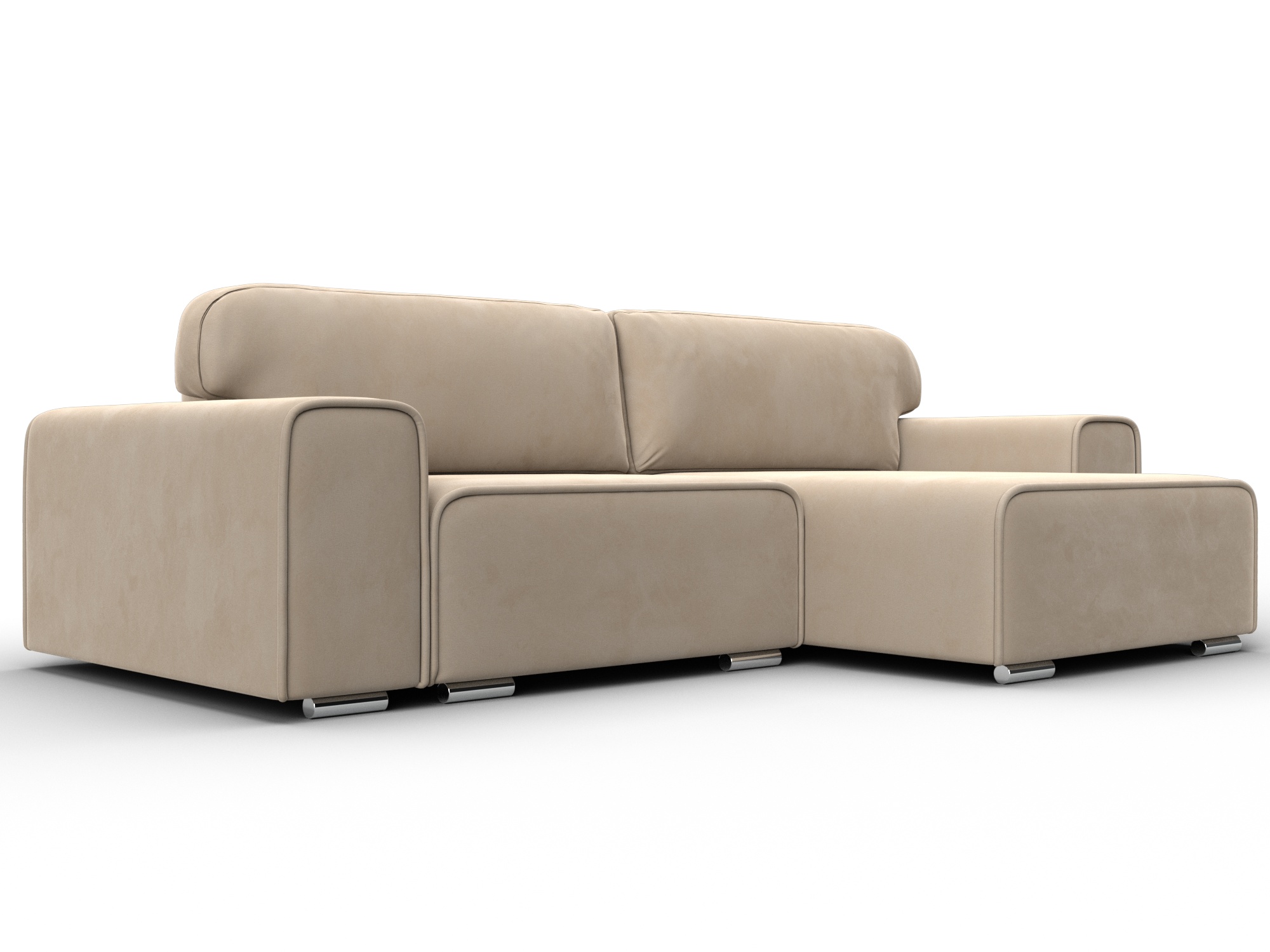 Диван угловой Лига-029 (бежевый)