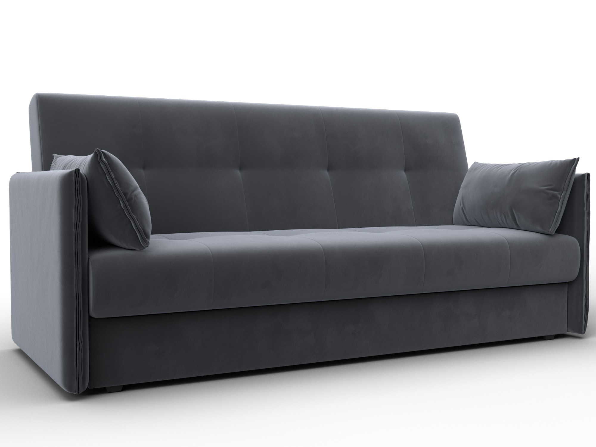 Диван-книжка Лига-018 (серый)