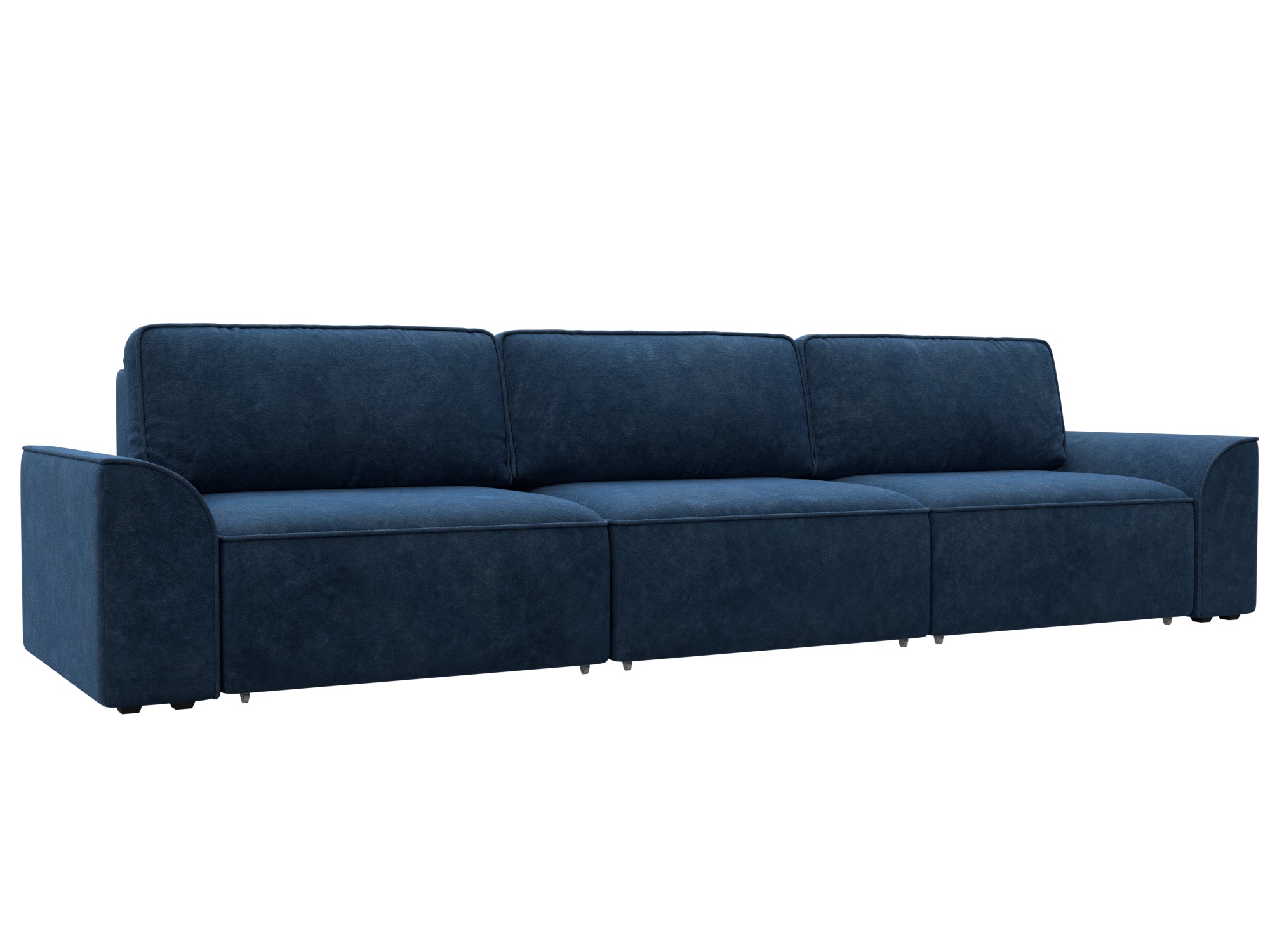 Диван прямой Лига-048 НПБ Лонг (brut 11 синий) Диван прямой Лига-048 НПБ Лонг (brut 11 синий)