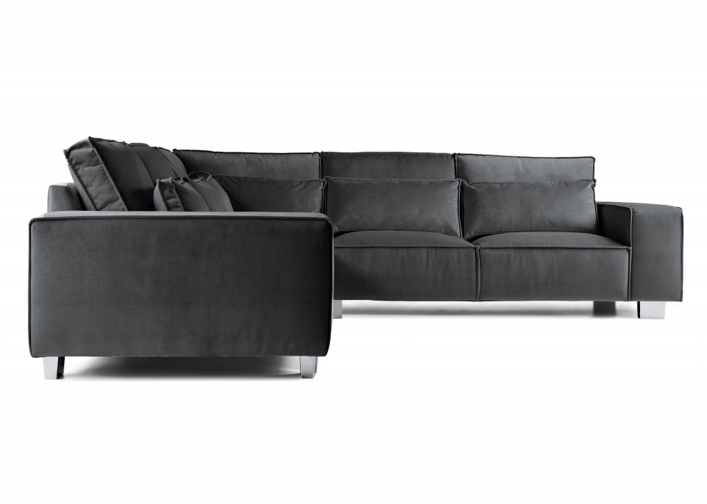 Sloane Leather Corner Sofa