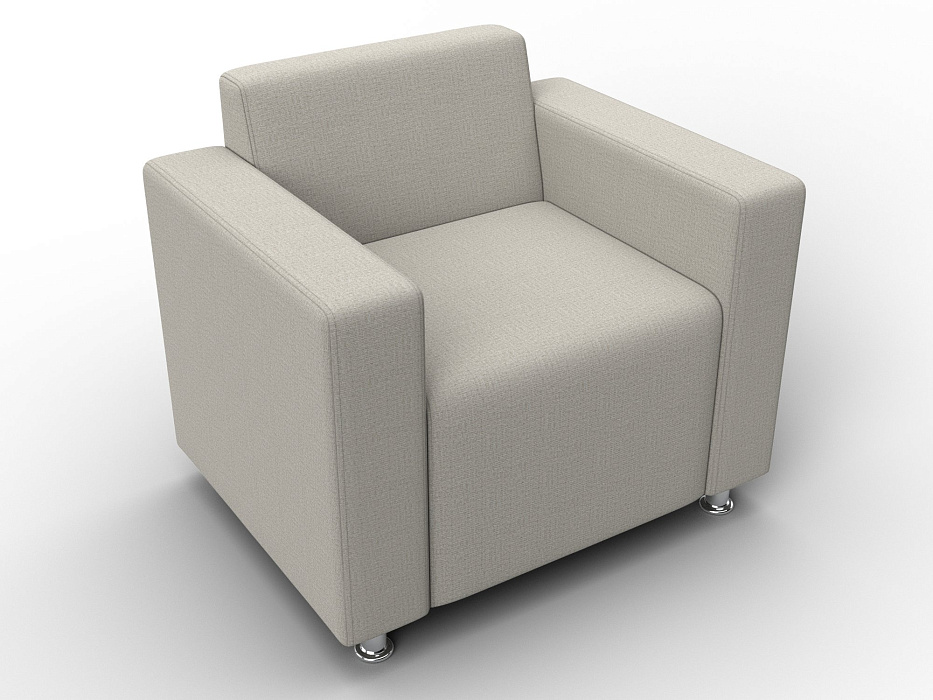 Кресло Лига-093 ВН (амур 02 бежевый)