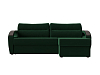 Угловой диван Форсайт правый угол (зеленый цвет)