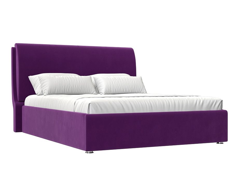 Интерьерная кровать Принцесса 160 (фиолетовый цвет)