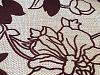 Угловой диван Андора правый угол (бежевый(цветы)\белый цвет)