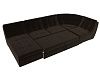 П-образный модульный диван Холидей (коричневый цвет)