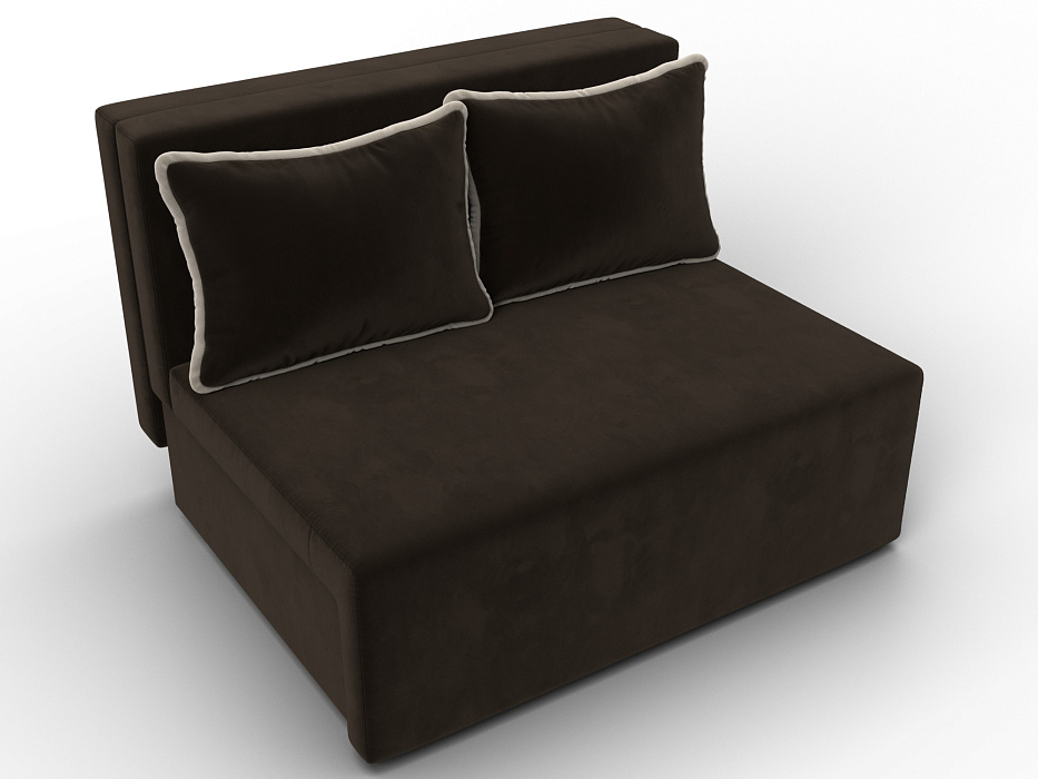 Диван прямой Лагуна (коричневый;бежевый)