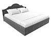 Интерьерная кровать Афина 180 (серый цвет)