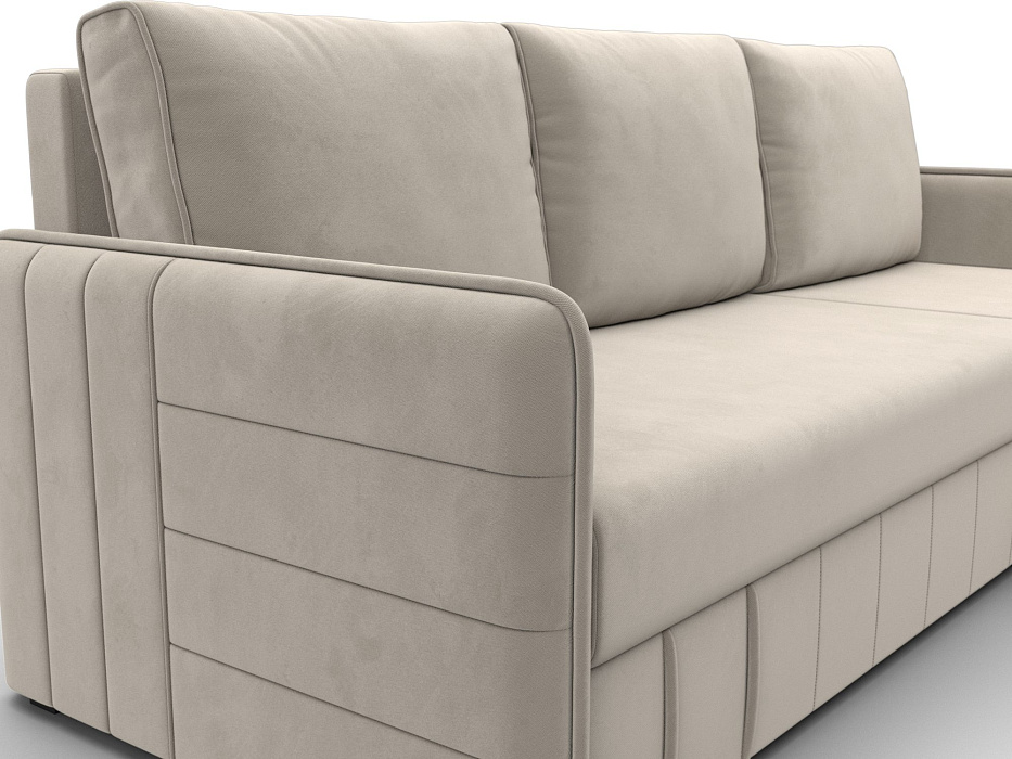 Диван угловой Слим угол универсальный (бежевый)