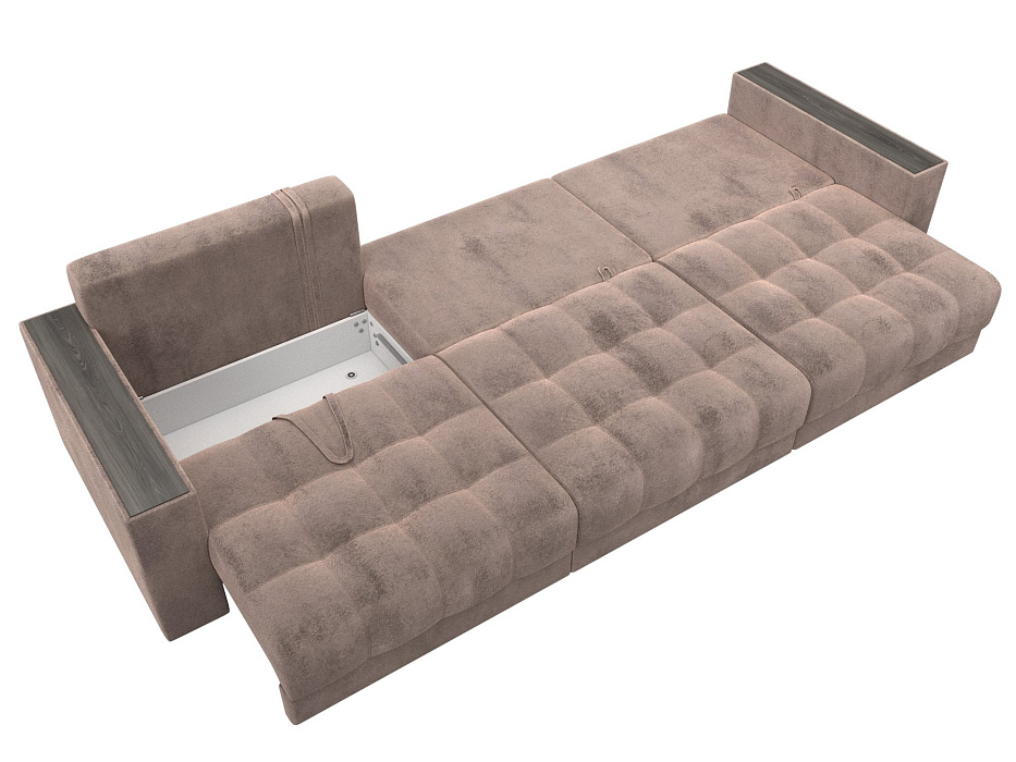 Диван прямой с декором Лига-049 НПБ Лонг (tower 05 бежевый) Диван прямой с декором Лига-049 НПБ Лонг (tower 05 бежевый)