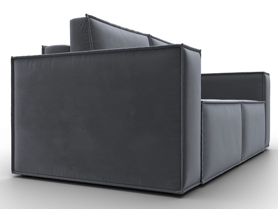 Диван прямой Куба мини (серый)