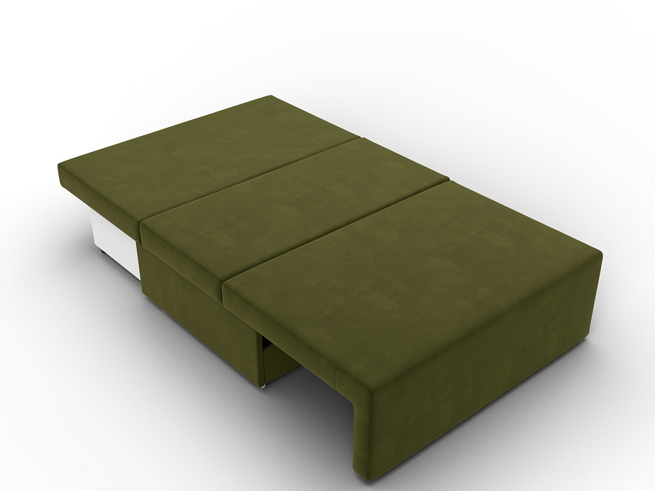 Диван прямой Лагуна (зеленый;бежевый)