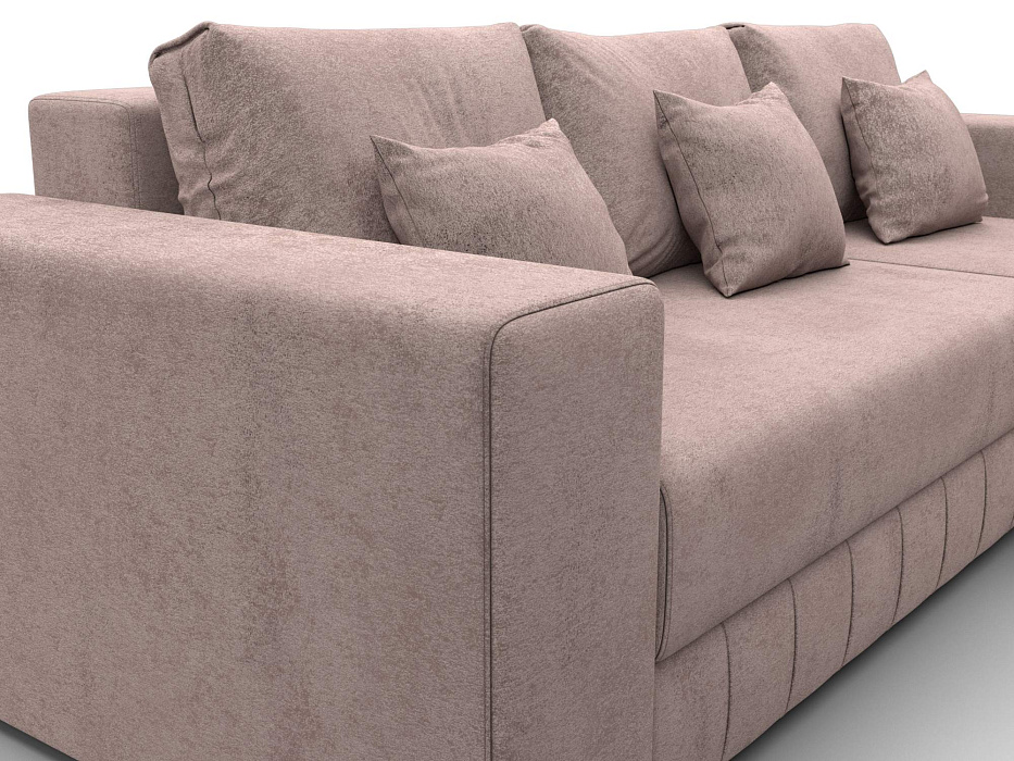 Диван угловой Лига-076 угол универсальный (tower 05 бежевый)