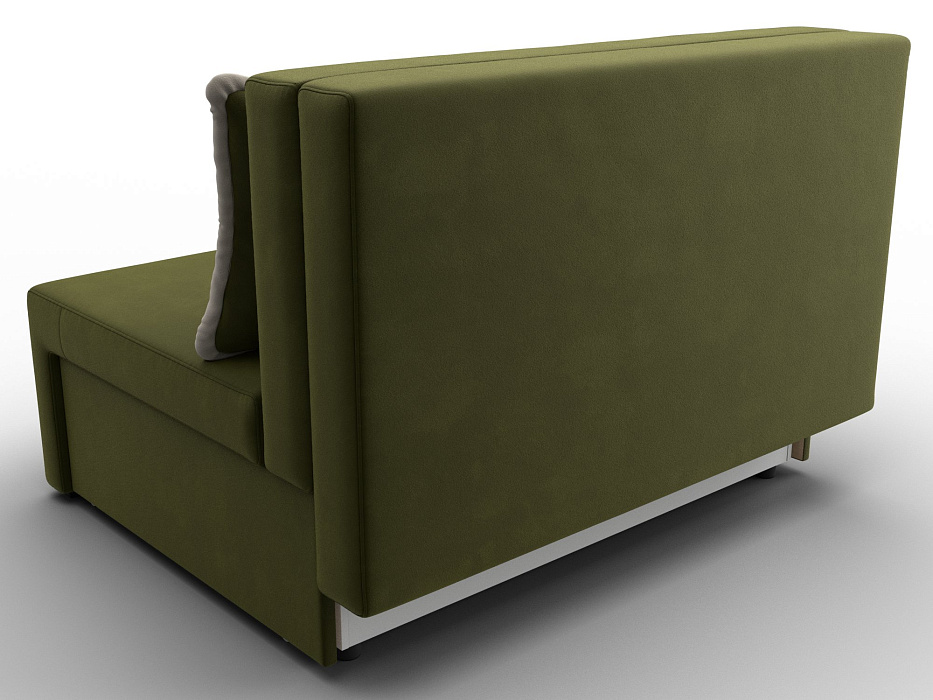 Диван прямой Лагуна (зеленый;бежевый)