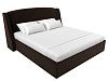 Интерьерная кровать Лотос 180 (коричневый)