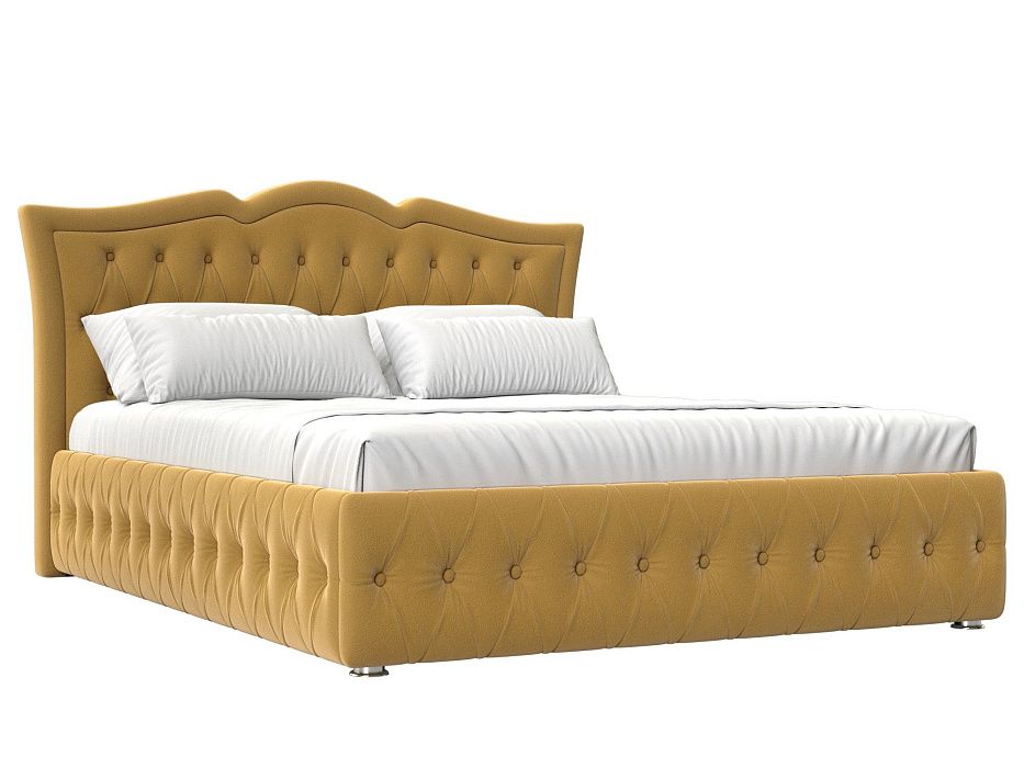 Интерьерная кровать Герда 180 (желтый)