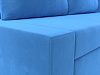 Угловой диван Версаль правый угол (голубой\бежевый цвет)