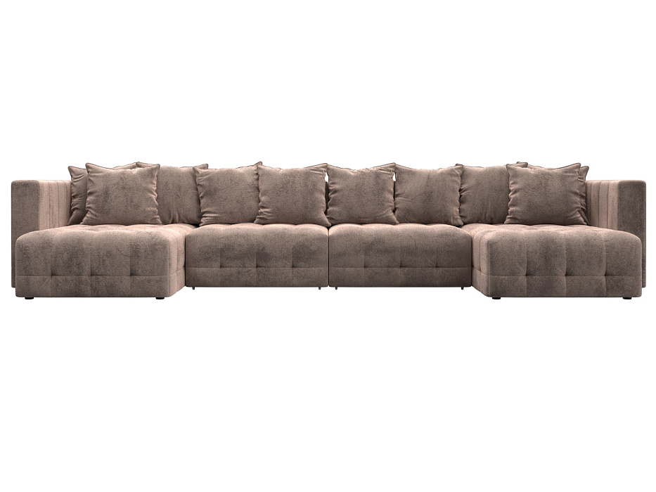 Диван П-образный Лига-052 НПБ Лонг (tower 05 бежевый)