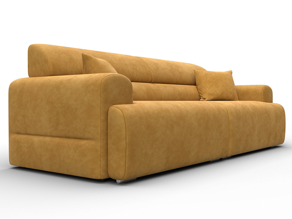 Диван прямой Лига-109 НПБ (brut 10 желтый)