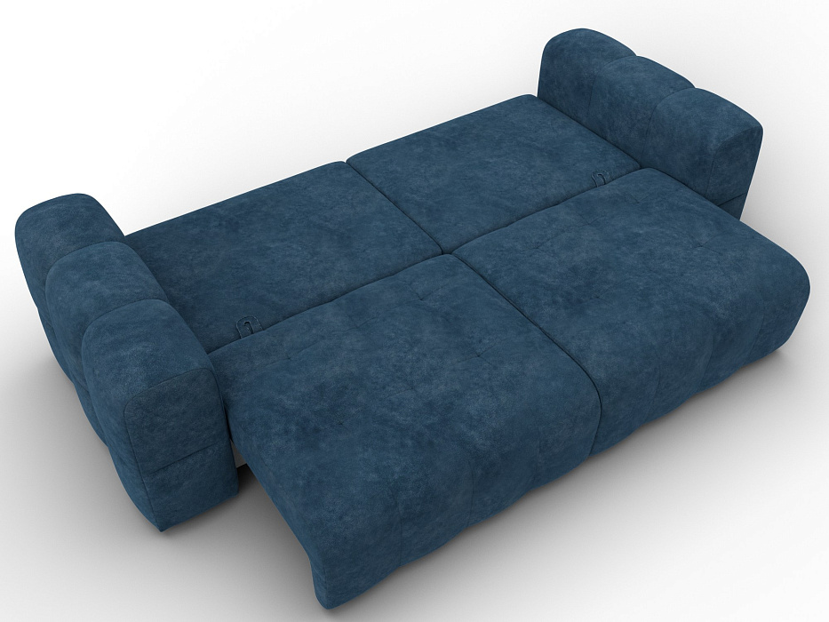 Диван прямой Лига-110 НПБ (brut 11 синий)