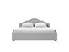 Интерьерная кровать Афина 200 (белый цвет)